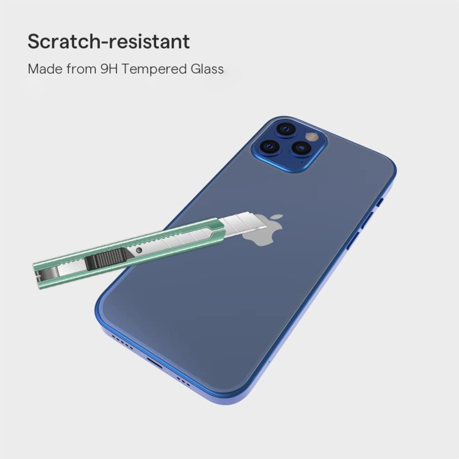 iPhone Backcover Panzerglas - iPhone 12 / 12 Pro