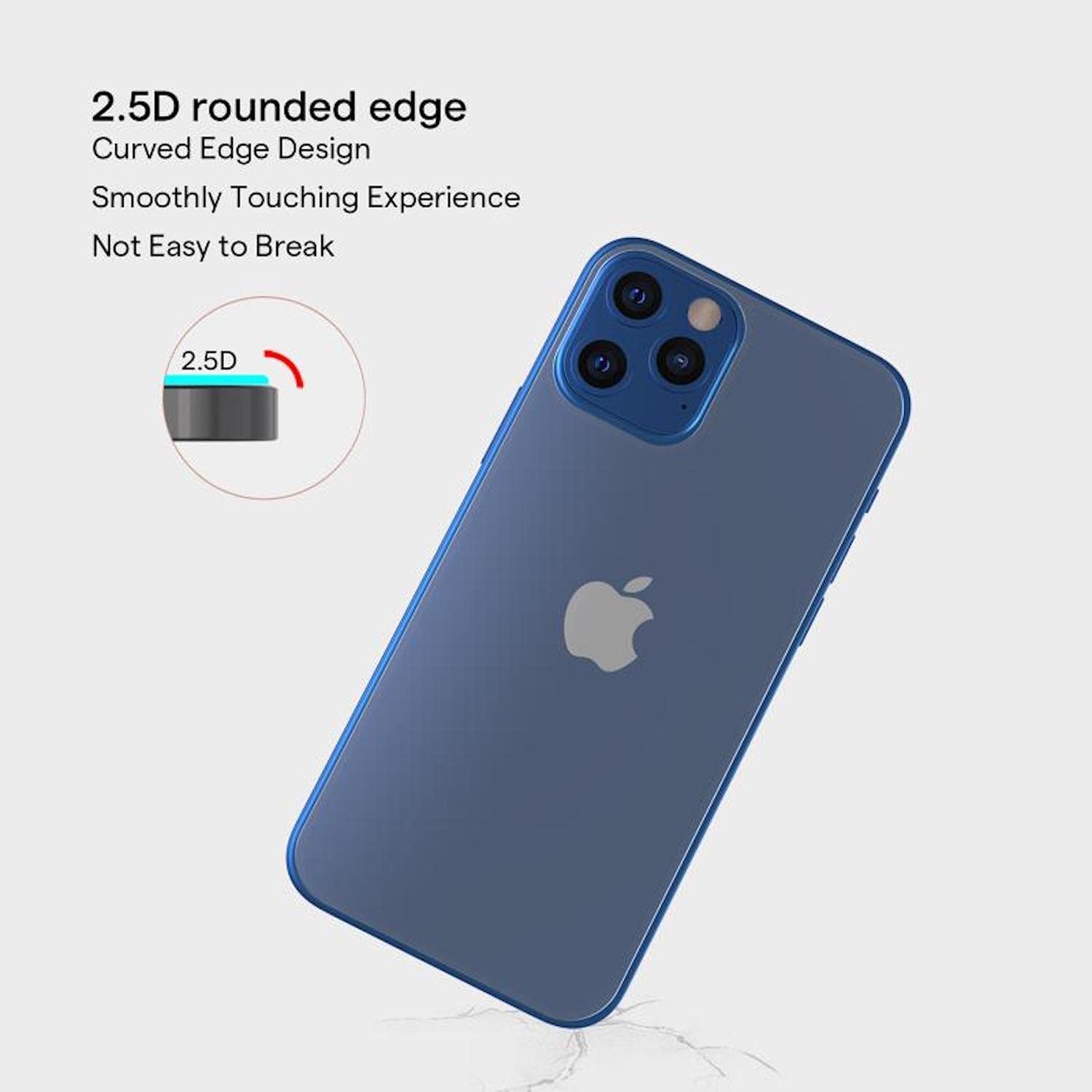 iPhone Backcover Panzerglas - iPhone 12 Pro Max