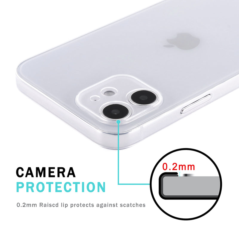 iPhone 12 mini Ultra Slim Case - Piano Transparent