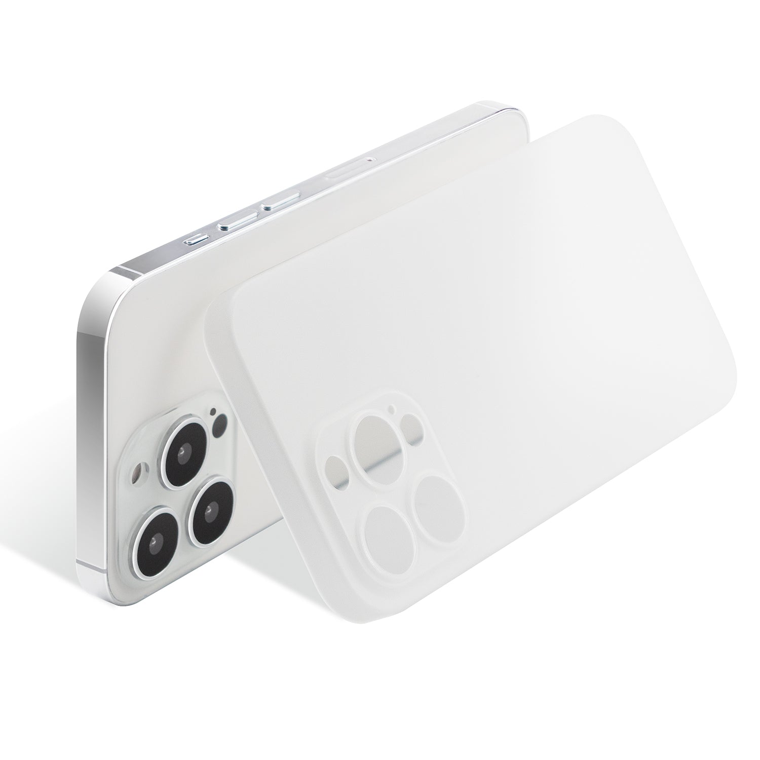 iPhone 13 Pro Ultra Slim Case -  Milky Transparent