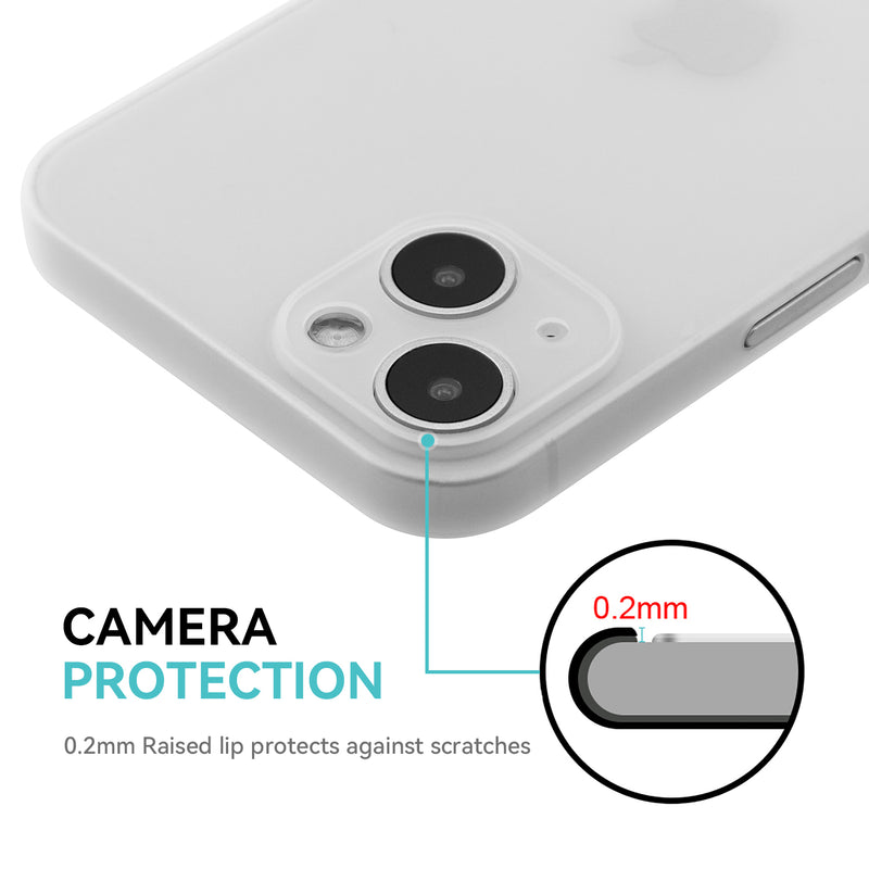 iPhone 14 Plus Ultra Slim Case - Milky Transparent