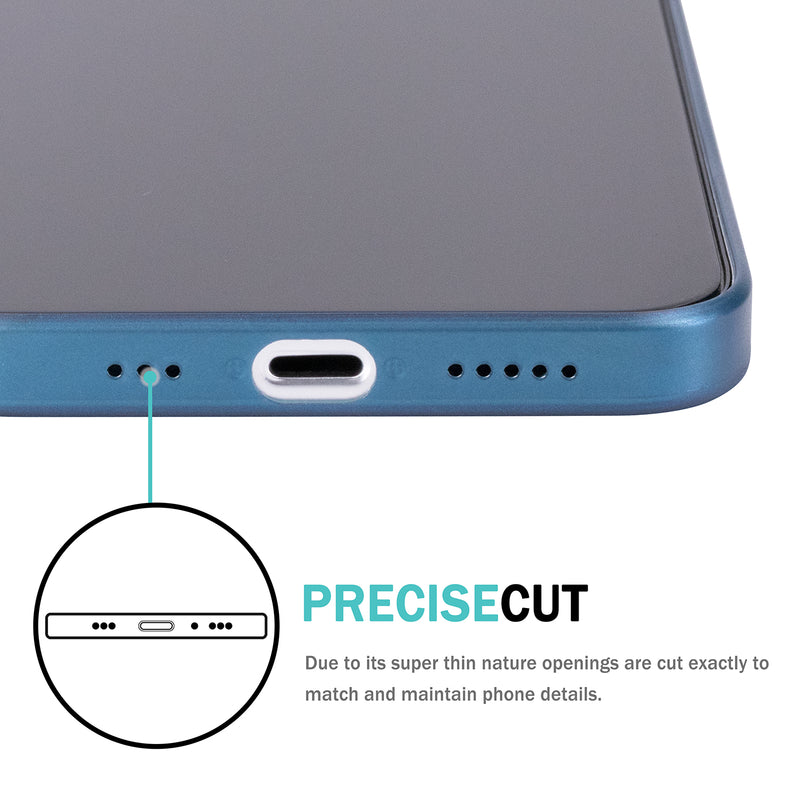 iPhone 12 Pro Max Ultra Slim Case - Pacific Blue
