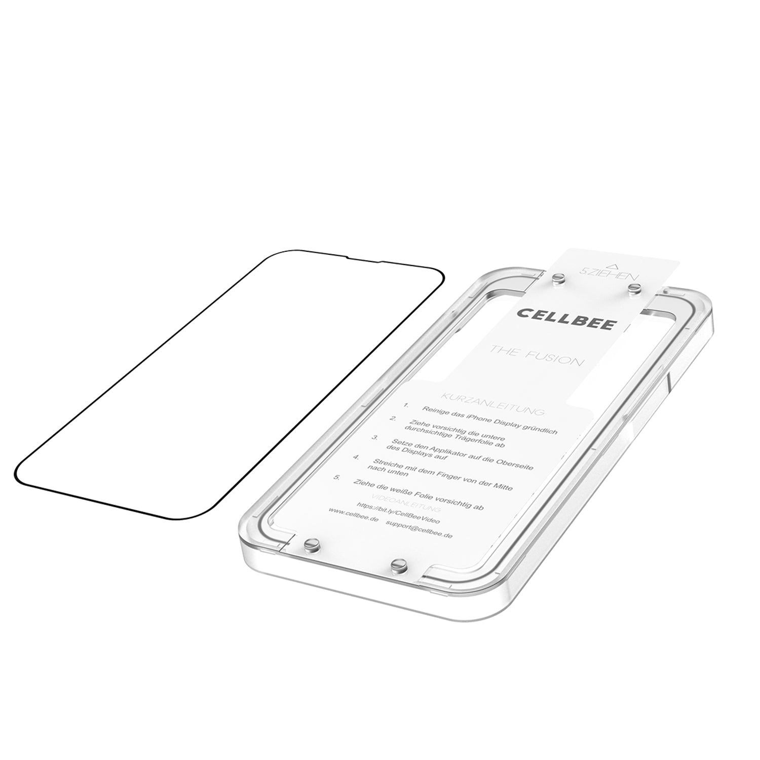 "The Fusion" mit Applikator - iPhone 13 Mini Displayschutz