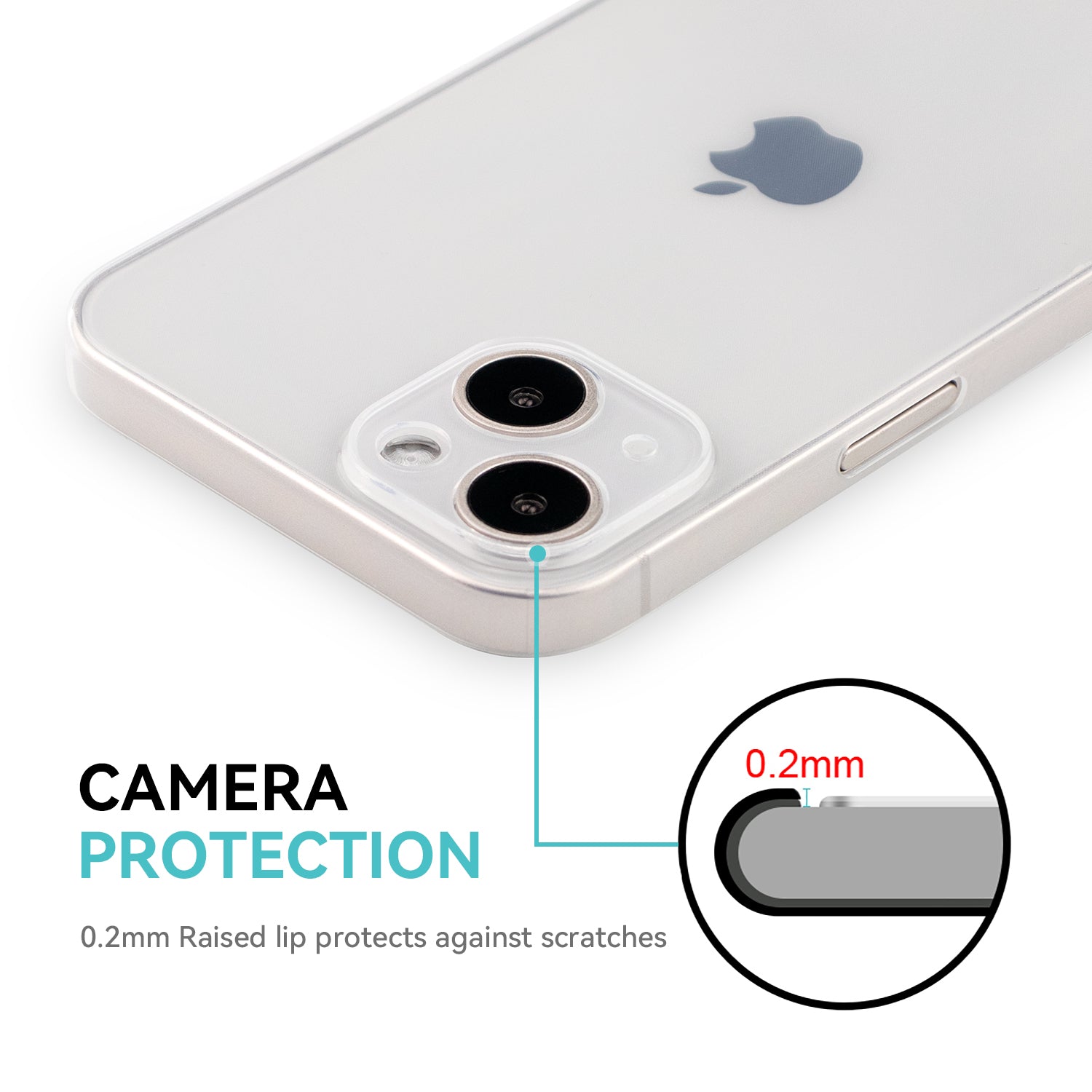 <transcy>iPhone 13 Ultra Slim Case - Piano Transparent</transcy>
