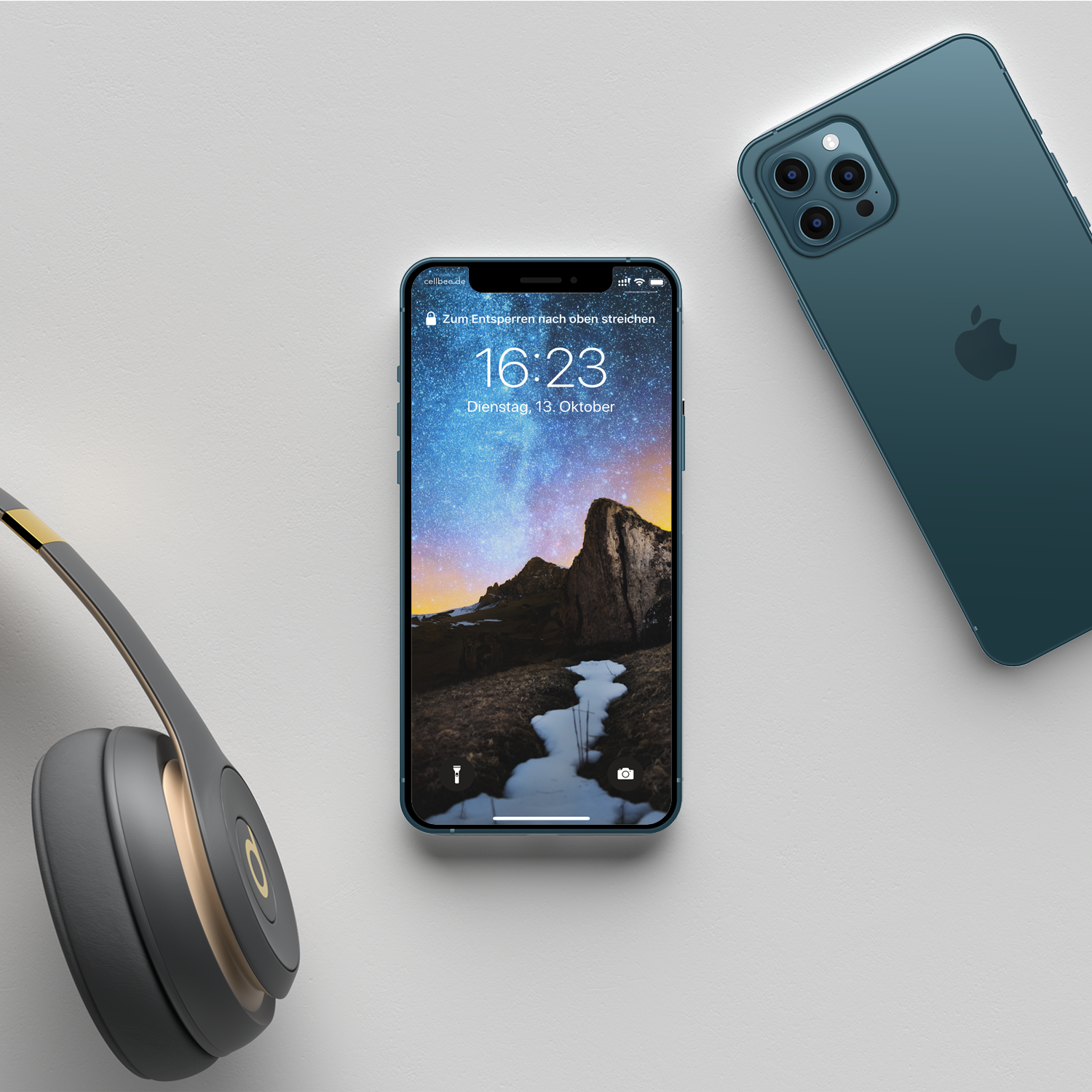 <transcy>"The Fusion" - iPhone 12 Mini screen protector</transcy>