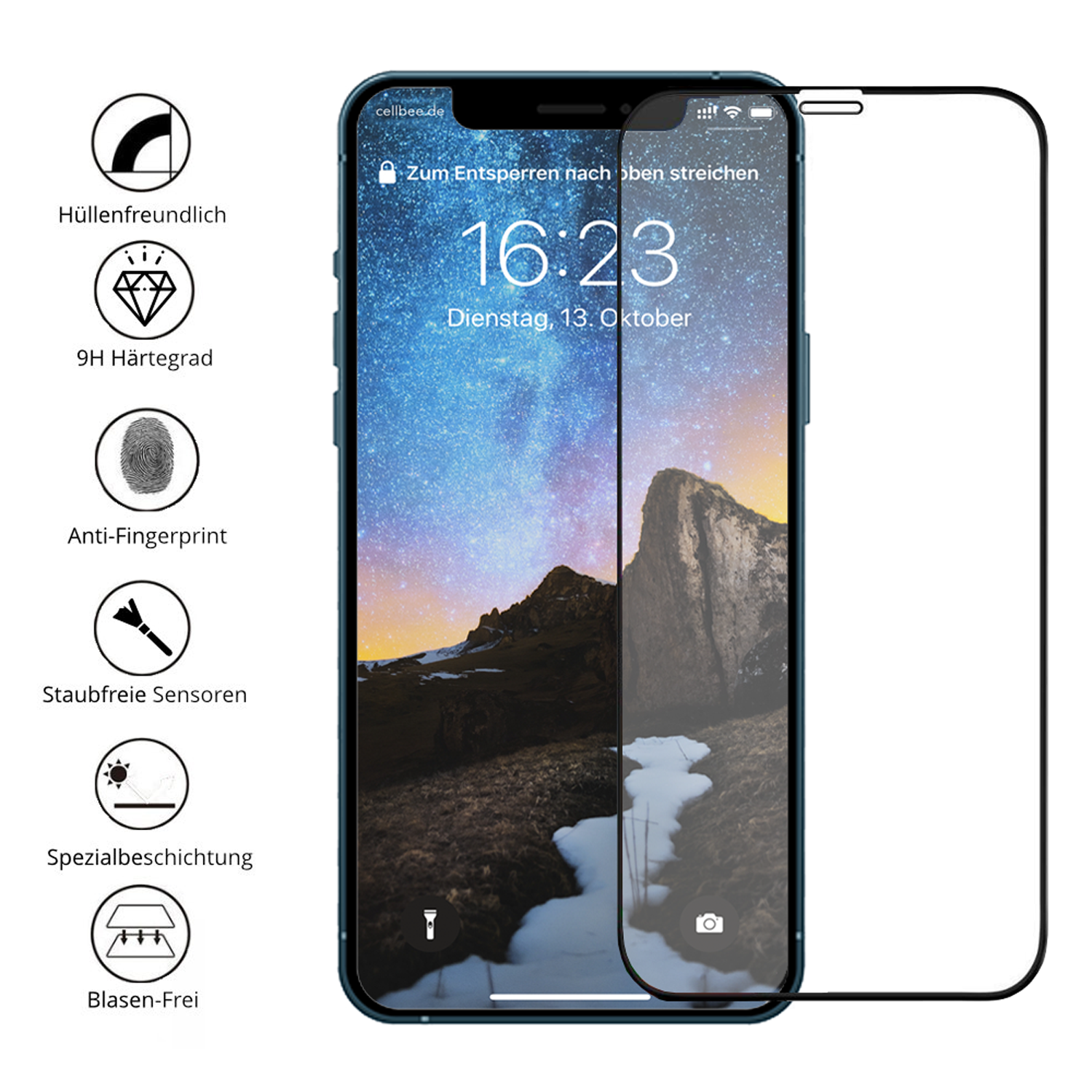 <transcy>"The Fusion" - iPhone 12 Mini screen protector</transcy>