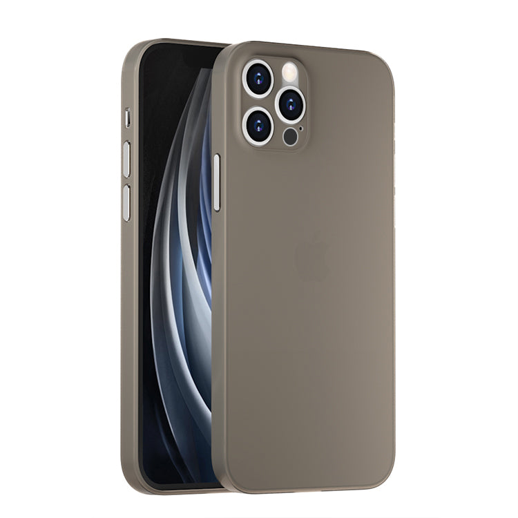 <transcy>iPhone 12 Pro Ultra Slim Case - Simple Gray</transcy>