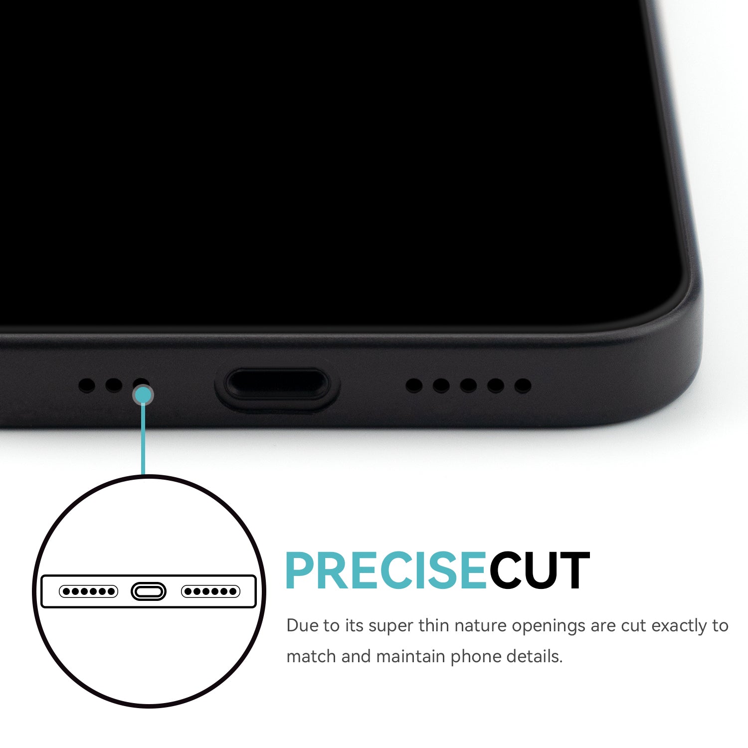 <transcy>iPhone 13 mini Ultra Slim Case - Deep Black</transcy>
